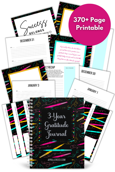 The power of gratitude is undeniable. It has the ability to transform our lives, empower us in difficult times, and bring more positivity into our everyday lives. What if there was a simple way to incorporate this powerful feeling into your daily routine? Introducing: The 3-Year Gratitude Journal!