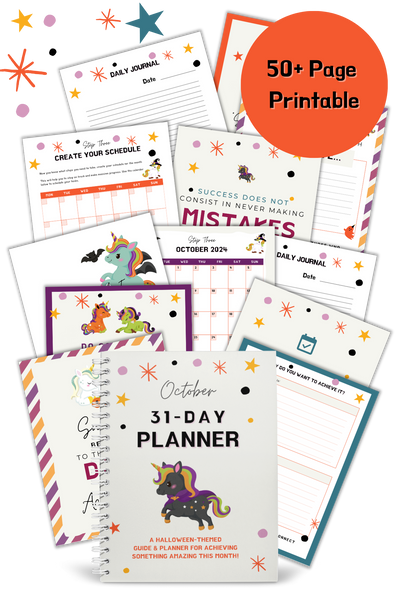 Monthly Planner October 2023 and October 2024