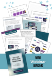 Sell your low-ticket offers or fill your application funnel with 5 to 15-minute mini-webinars!