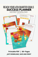 Quarterly Planner | 4Q 2023 | Success Binder {60+ pages}